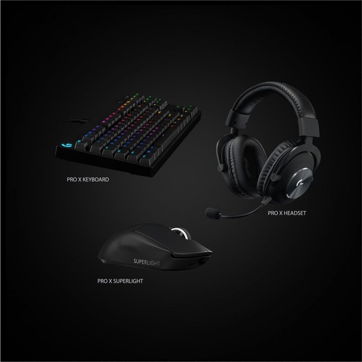 Logitech PRO X SUPERLIGHT Wireless Gaming Mouse - Rato - óptico - 5 botões - sem fios - 2.4 GHz - recetor USB Logitech LIGHTSPEED - preto, miniatura 9