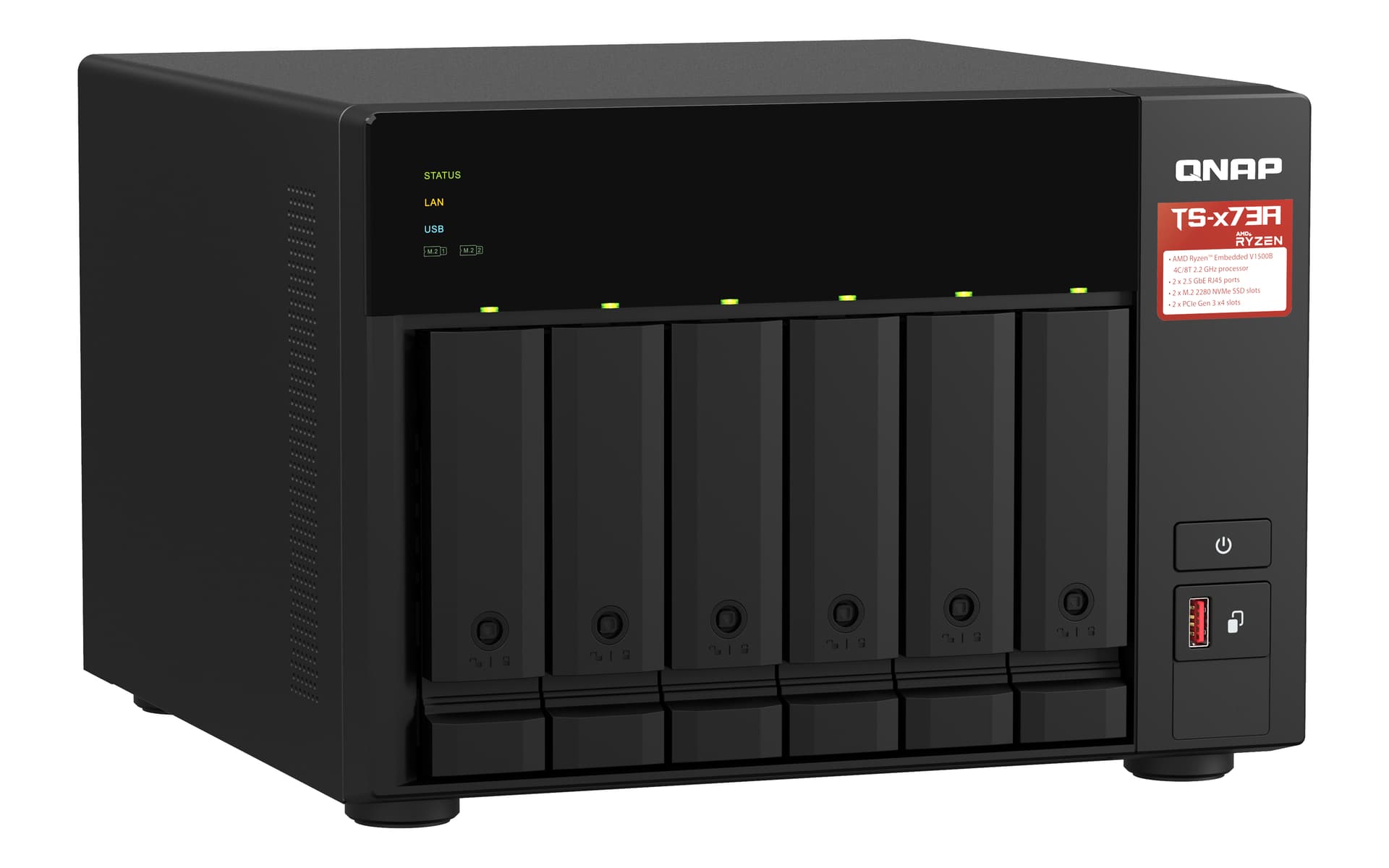 QNAP TS-673A, miniatura 2