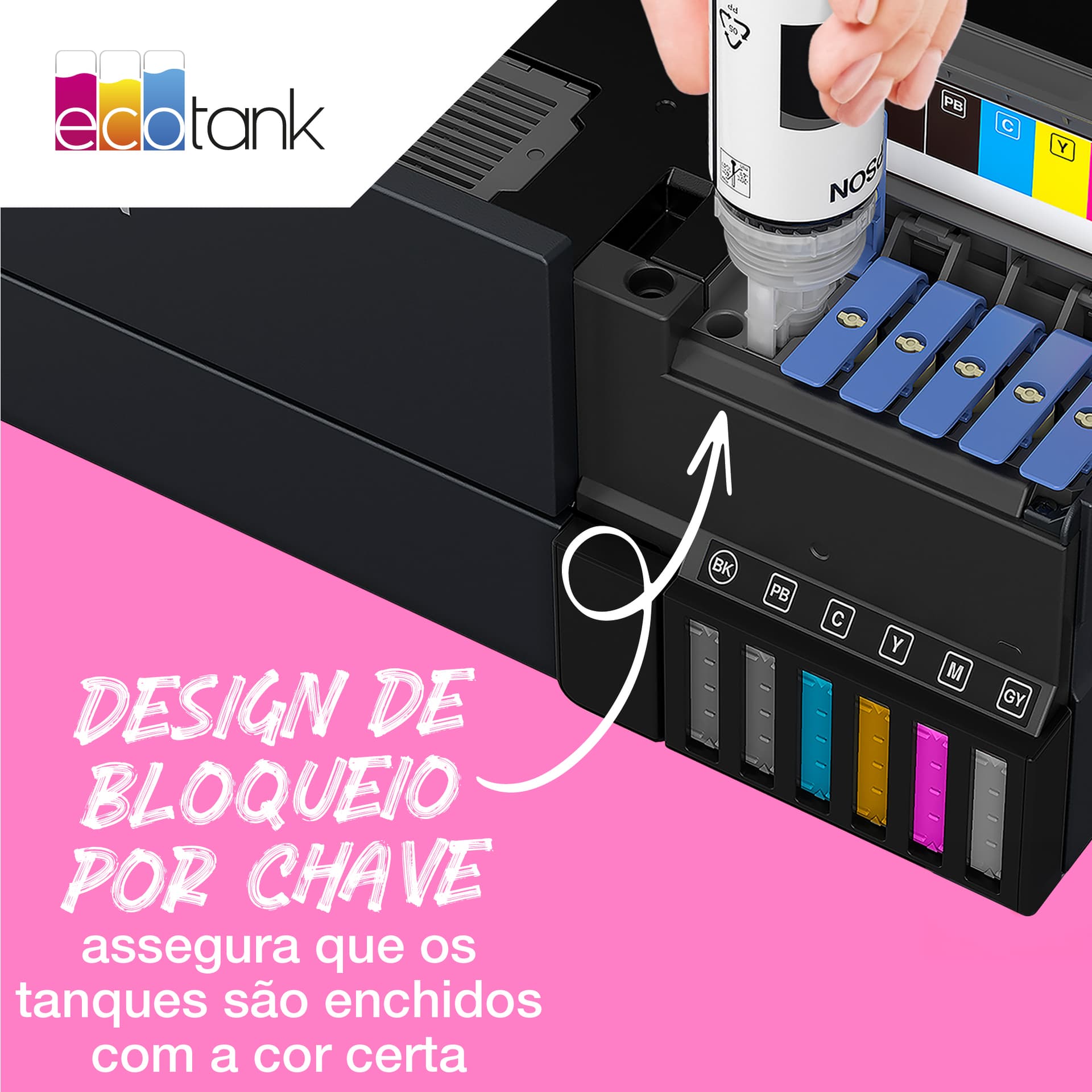 Epson 114 EcoTank Cyan ink bottle, miniatura 5