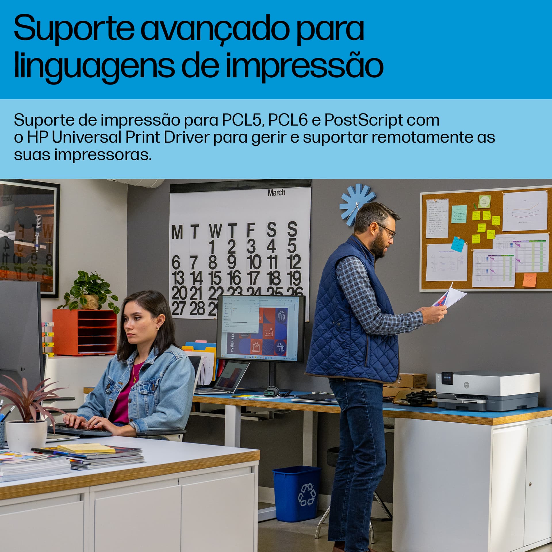 HP OfficeJet Pro 9110b Sem fios Cor Impressora, Impressão frente e verso, miniatura 8