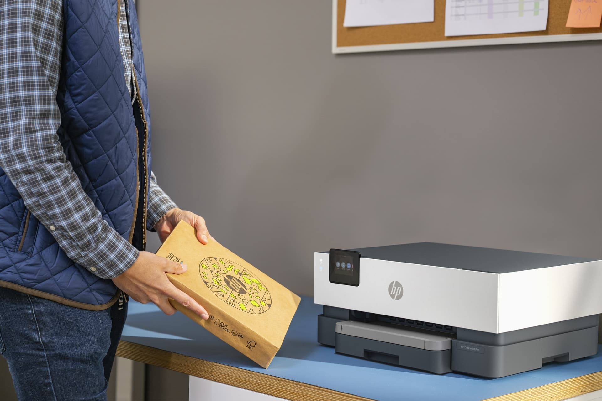 HP OfficeJet Pro 9110b Sem fios Cor Impressora, Impressão frente e verso, miniatura 9