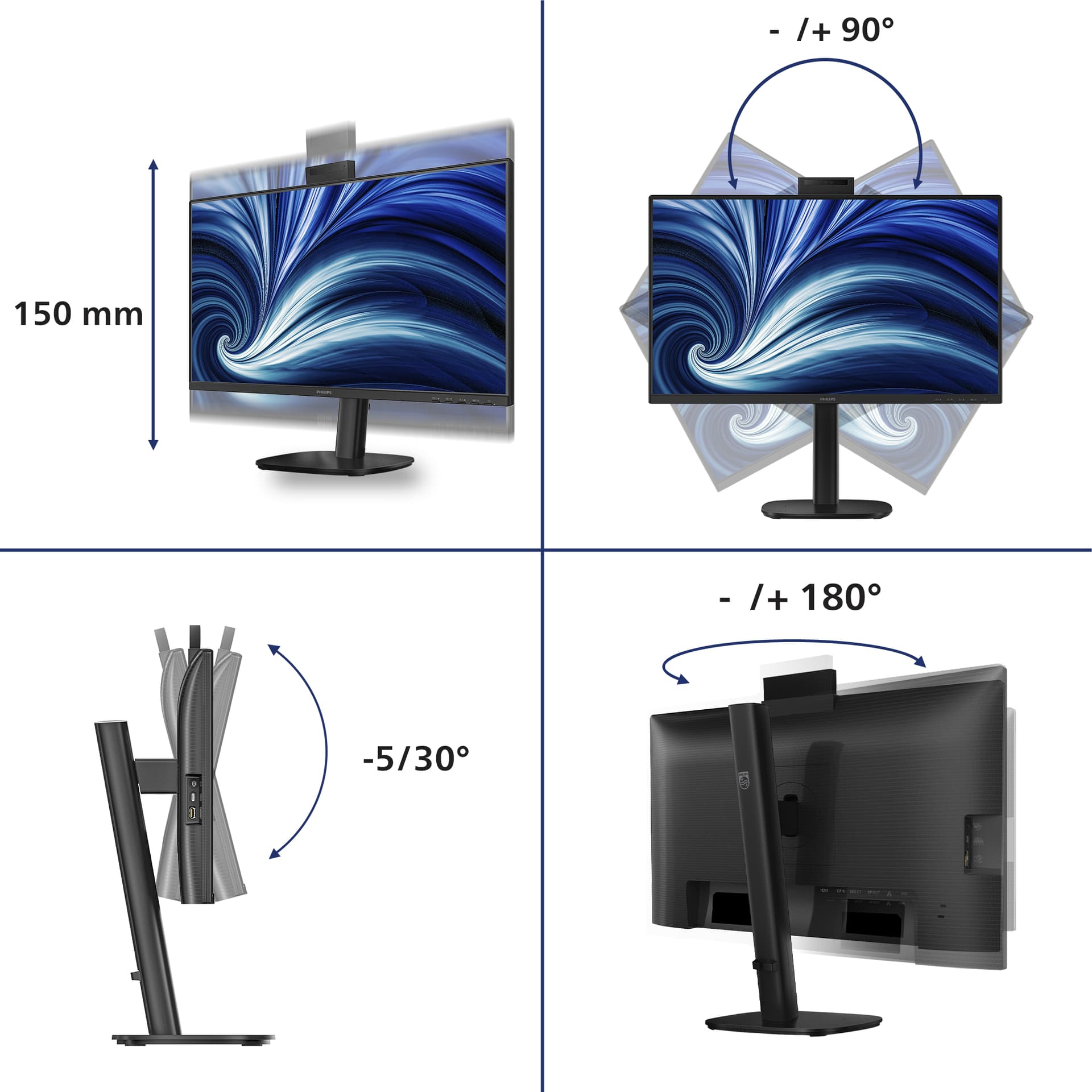 Philips 3000 series 24B2U3301H/00, miniatura 4