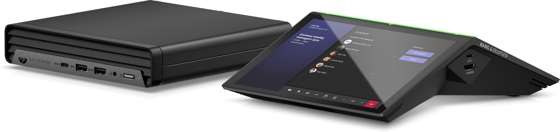 HP Presence Small Space Solution w/Microsoft Teams Rooms, miniatura 2