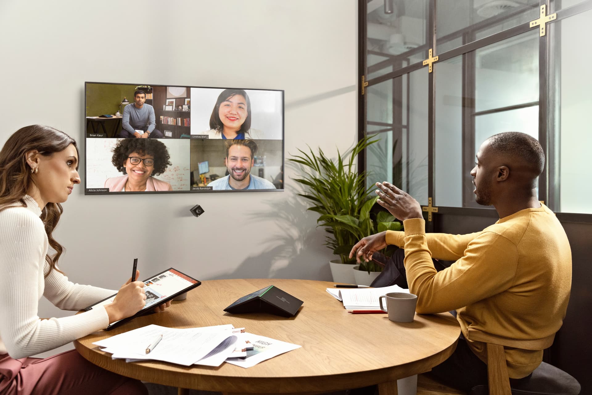HP Presence Small Space Solution w/Microsoft Teams Rooms, miniatura 11