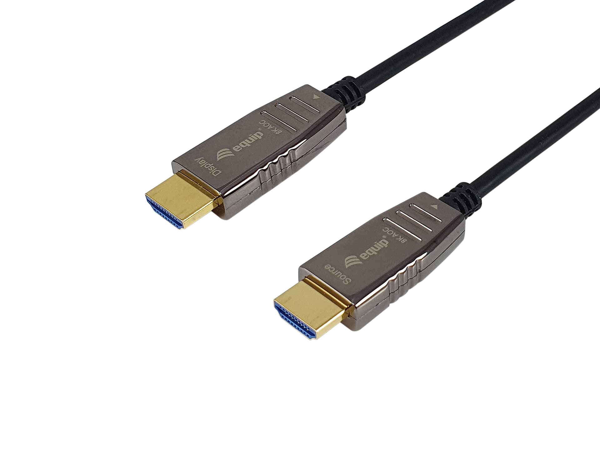 Equip 119455 Cabo ótico ativo HDMI 2.1, 50 m, 8K/60 Hz, 4K/120 Hz, miniatura 1