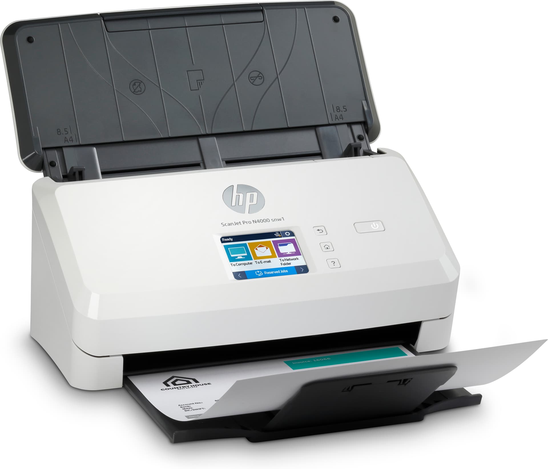 HP Scanjet Pro N4000 snw1 Sheet-feed Scanner, miniatura 3