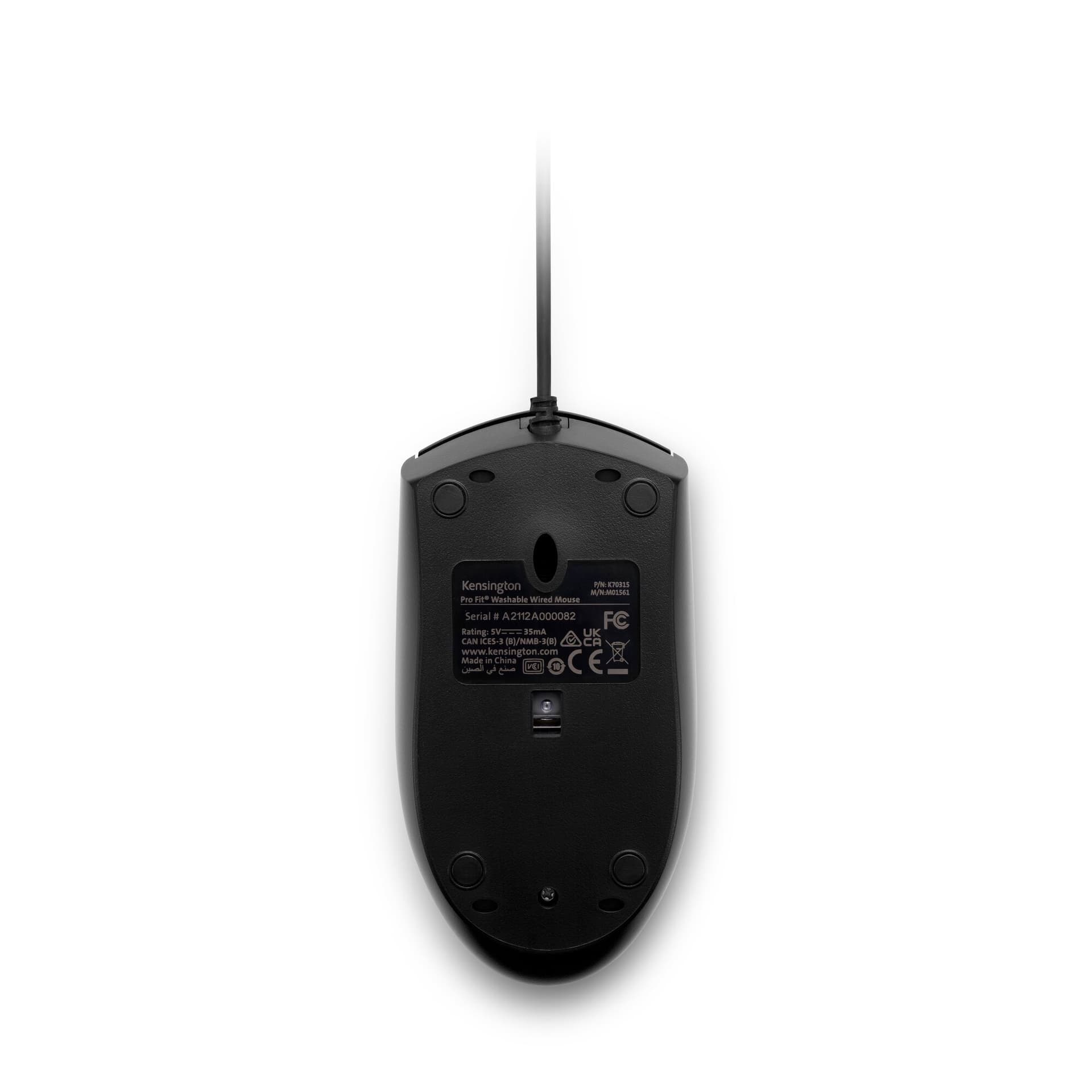 Kensington Pro Fit Washable Mouse Wired, miniatura 8