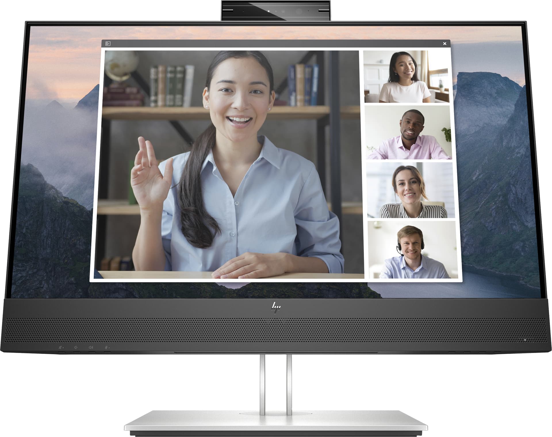 HP Monitor FHD E24mv G4 para videoconferência, miniatura 1