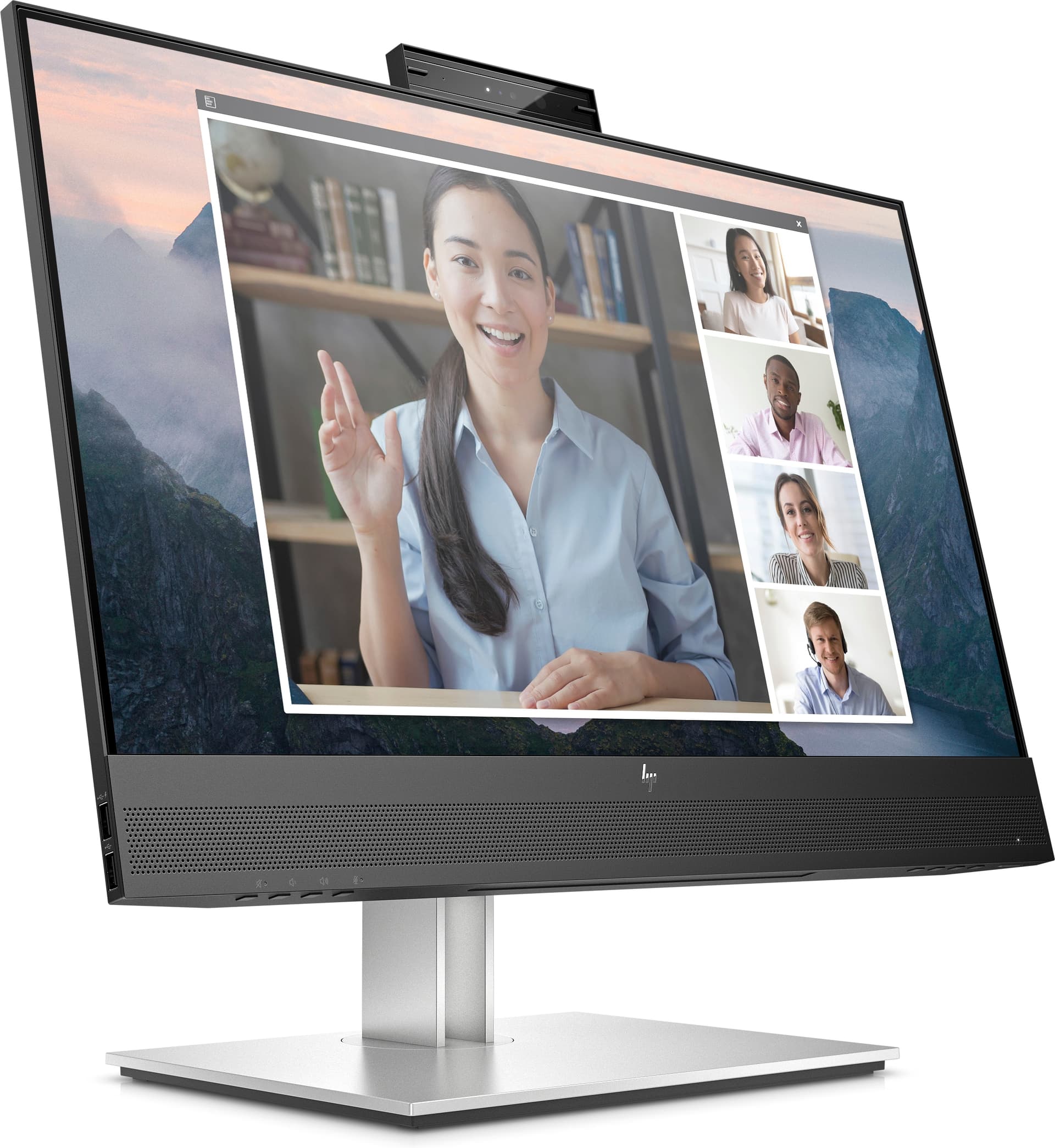 HP Monitor FHD E24mv G4 para videoconferência, miniatura 3