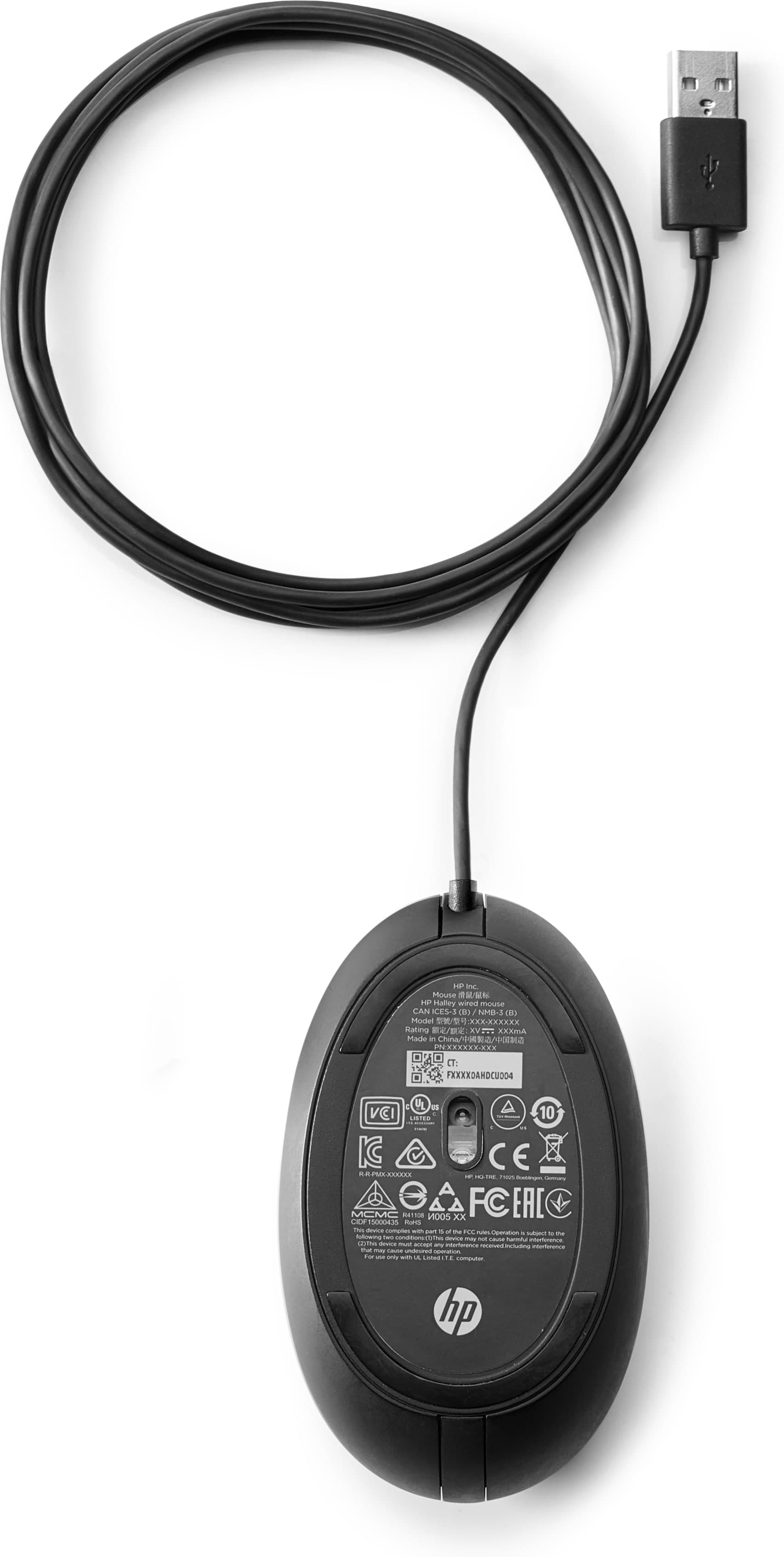 HP Rato com fios Desktop 320M, miniatura 4