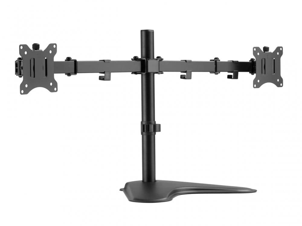 EQUIP ERGO SUPORTE SECRETARIA 2 MONITORES 17" 32" ROTACAO 360º 650123, miniatura 1