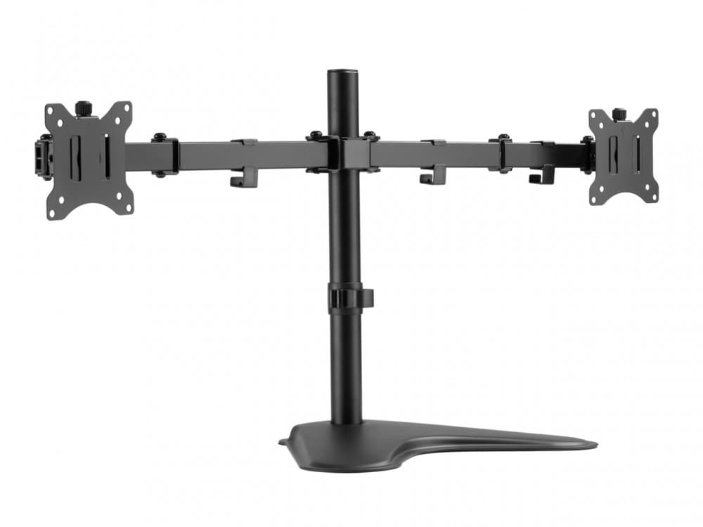 EQUIP ERGO SUPORTE SECRETARIA 2 MONITORES 17" 32" ROTACAO 360º 650123, miniatura 2