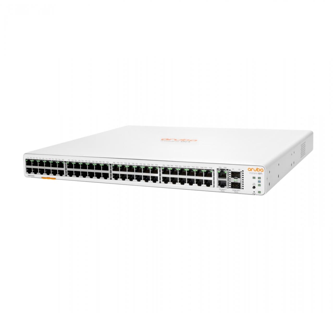 HPE Networking Instant On 1960 48G 2XGT 2SFP+ Switch - Interruptor - L2+ - inteligente - 48 x 10/100/1000 + 2 x 10 Gigabit SFP+ + 2 x 10 Gigabit Ethernet - desktop, montável em trilho, miniatura 2