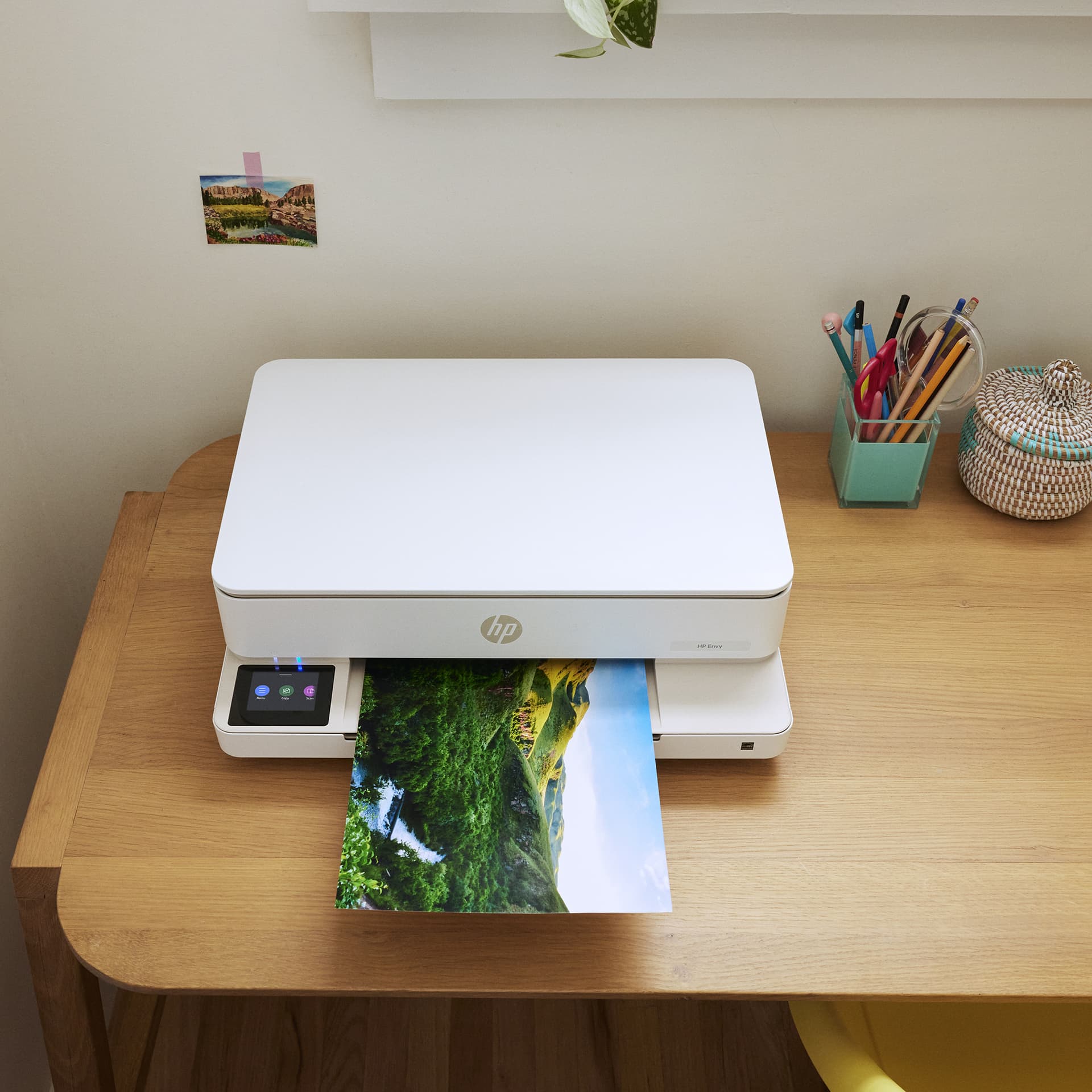 HP Envy 6110 All-in-One Cor Impressora, Impressão de fotografias; Copiadora, Scanner, miniatura 5