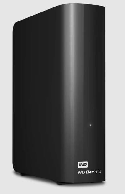 WD Elements Desktop WDBWLG0200HBK - Disco rígido - 20 TB - externa (desktop) - 3.5" - USB 3.0 - preto, miniatura 3