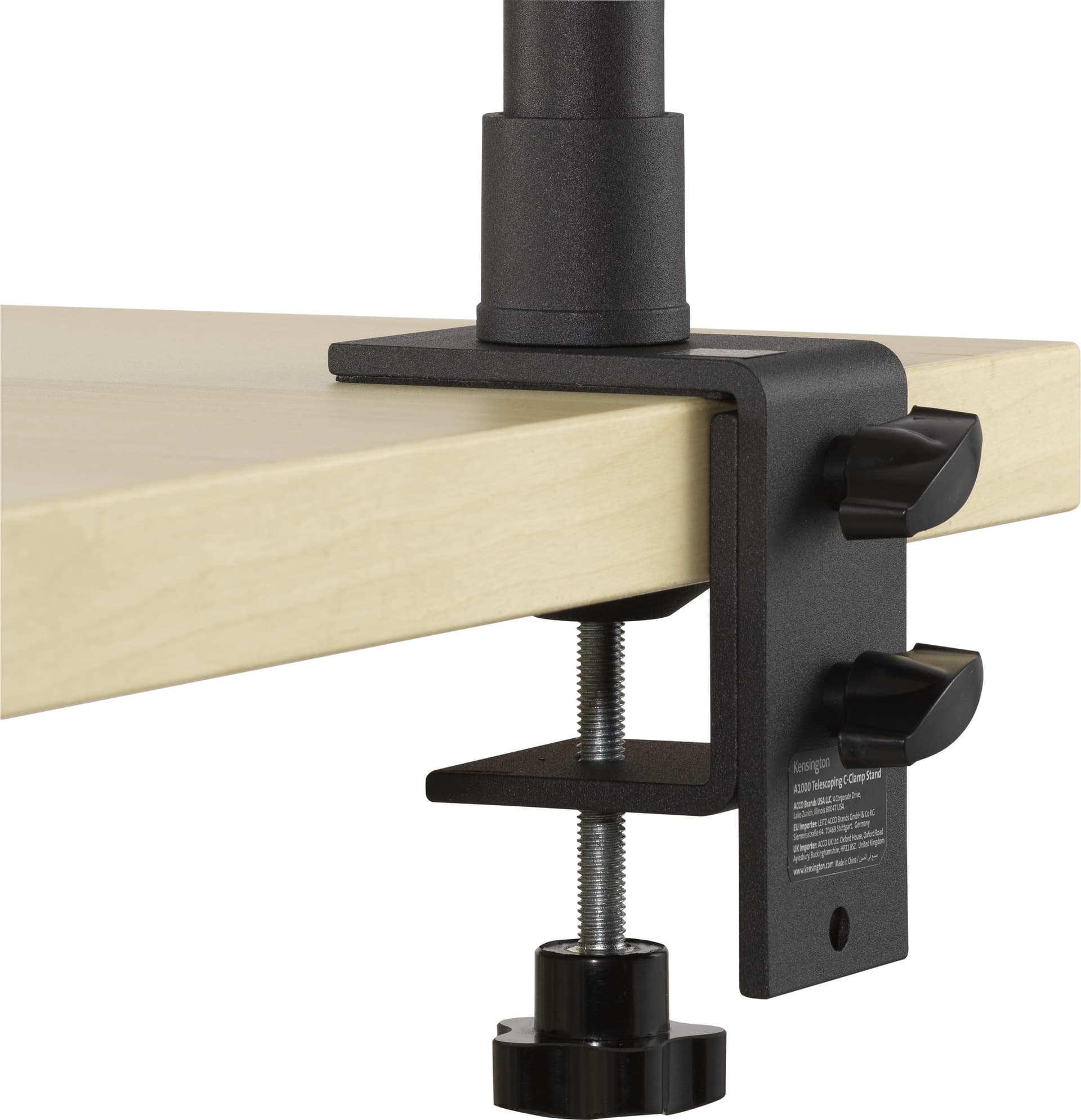 Kensington A1000 Suporte em C de secretária para microfones, webcams e sistemas de iluminação, miniatura 4