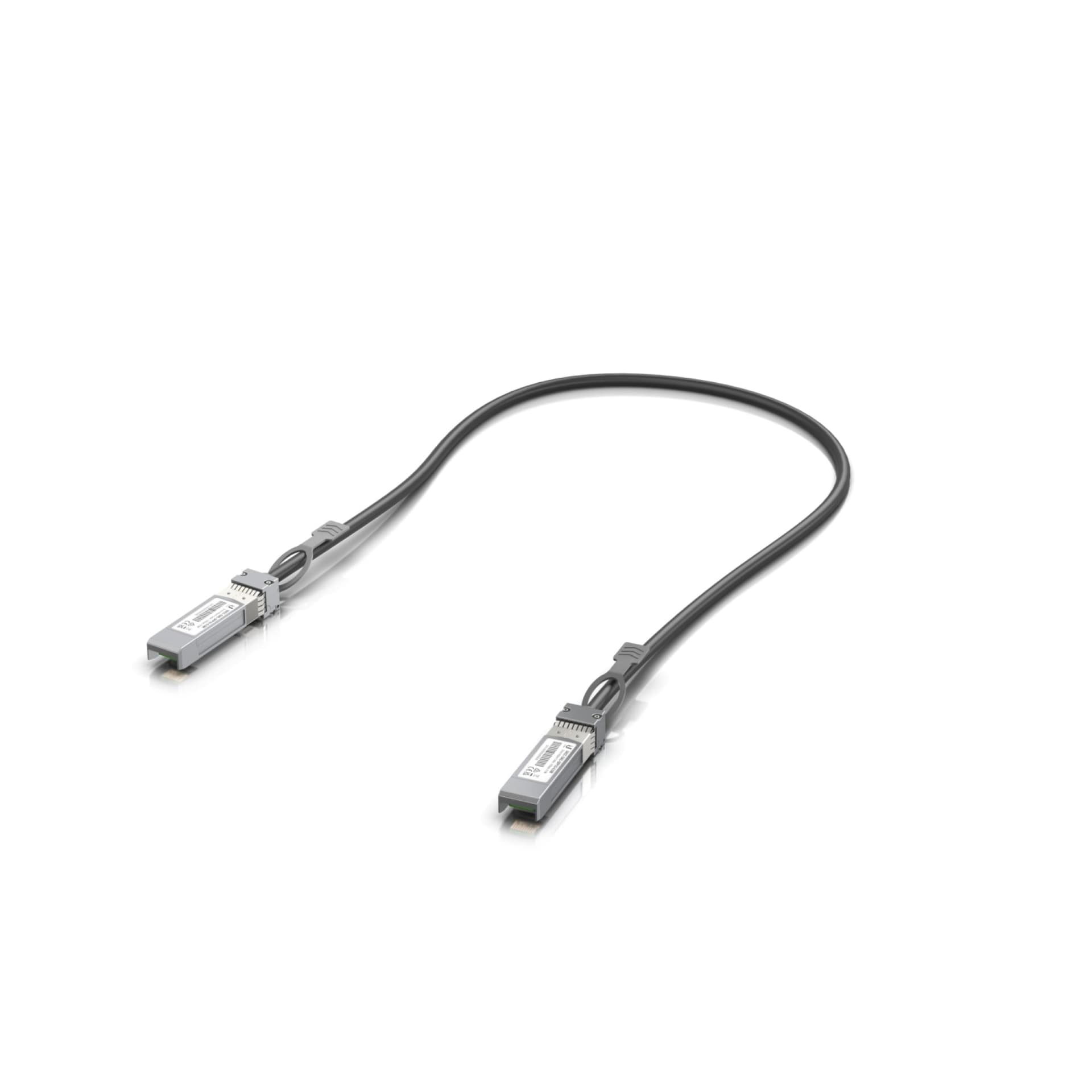 Ubiquiti - Cabo de ligação directa 25GBase - SFP28 para SFP28 - 1 m - 4.1 mm - passivo - preto, miniatura 1