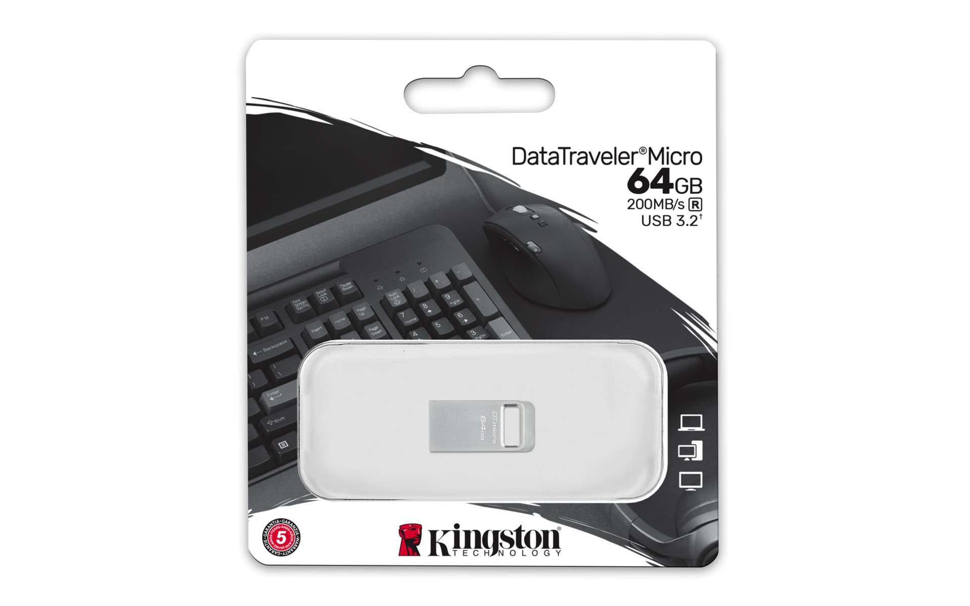 Kingston Technology DataTraveler Micro, miniatura 4