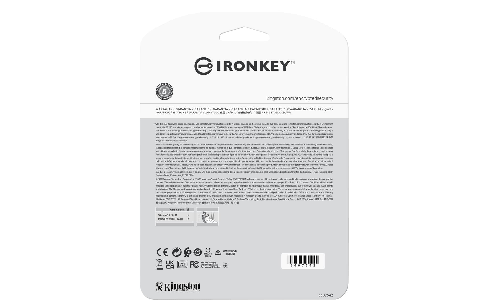 Kingston Technology IronKey Vault Privacy 50, miniatura 4