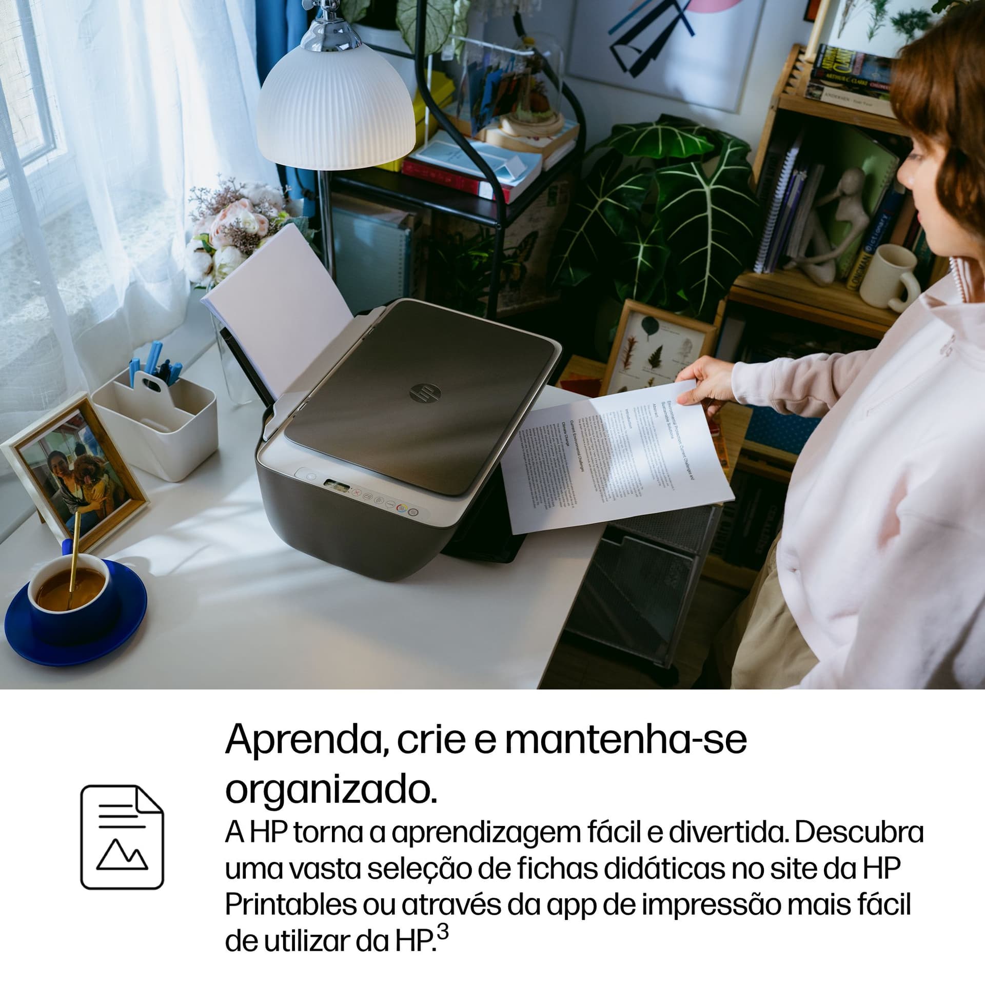 HP DeskJet 2910 Sem fios All-in-One Cor Impressora, Instant Ink, miniatura 15