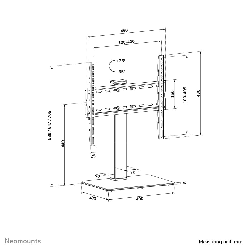 Neomounts DS45-430BL14, miniatura 20