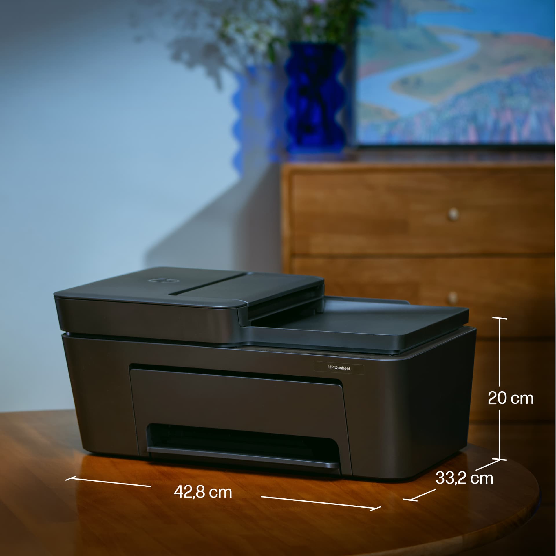 HP DeskJet 4310 Sem fios All-in-One Cor Impressora, Instant Ink., miniatura 3