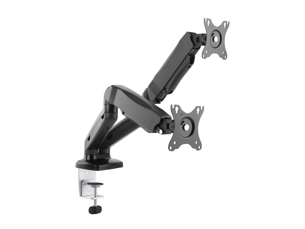 EQUIP ERGO SUPORTE SECRETARIA 2 MONITORES 17" 32" ARTICULADO 650121, miniatura 1