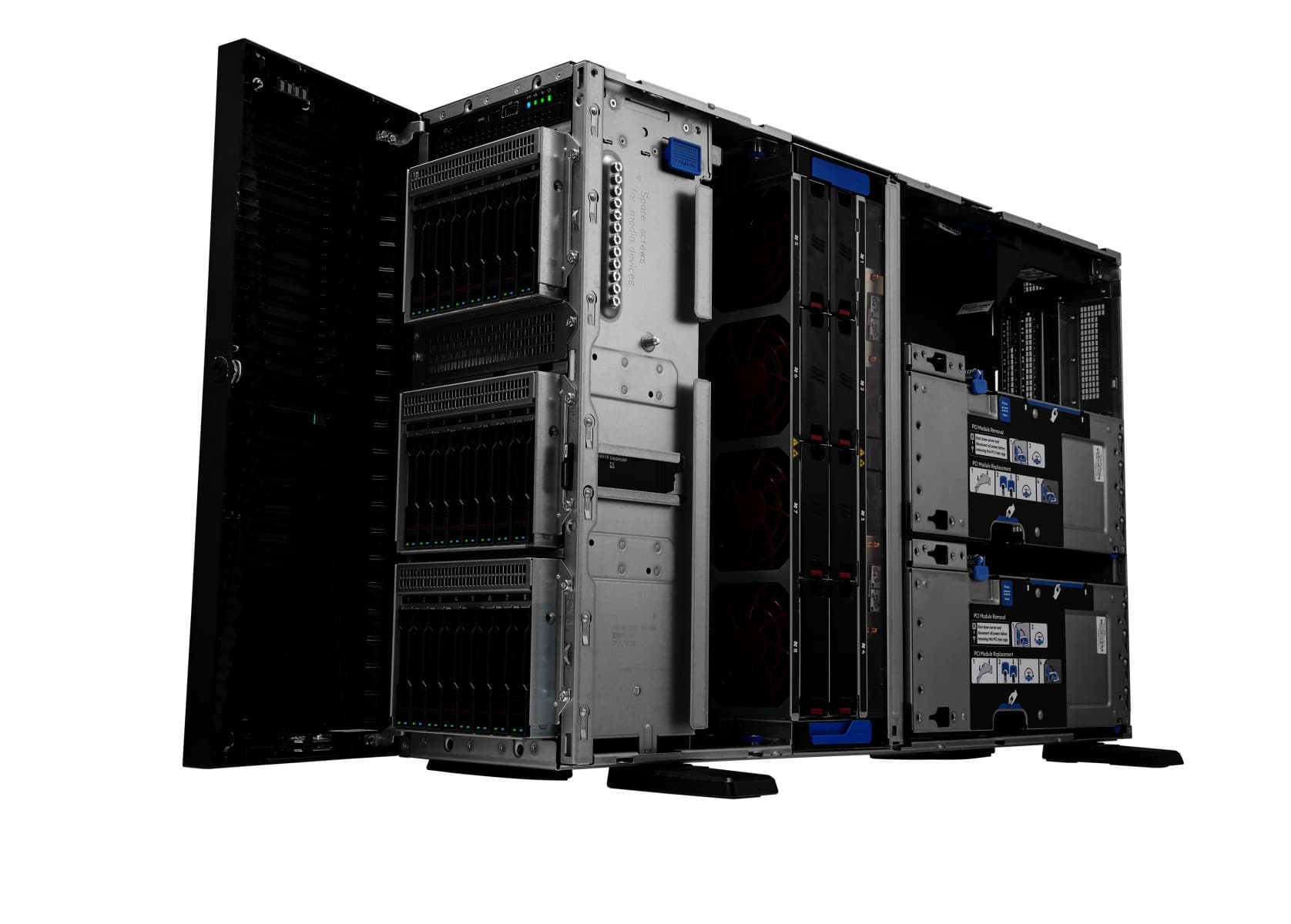 HPE PROLIANT ML350 G11 4514Y 16C 2x32GB MR408I-o 2x480GB SSD 2x1000W SMART CHOIC, miniatura 4