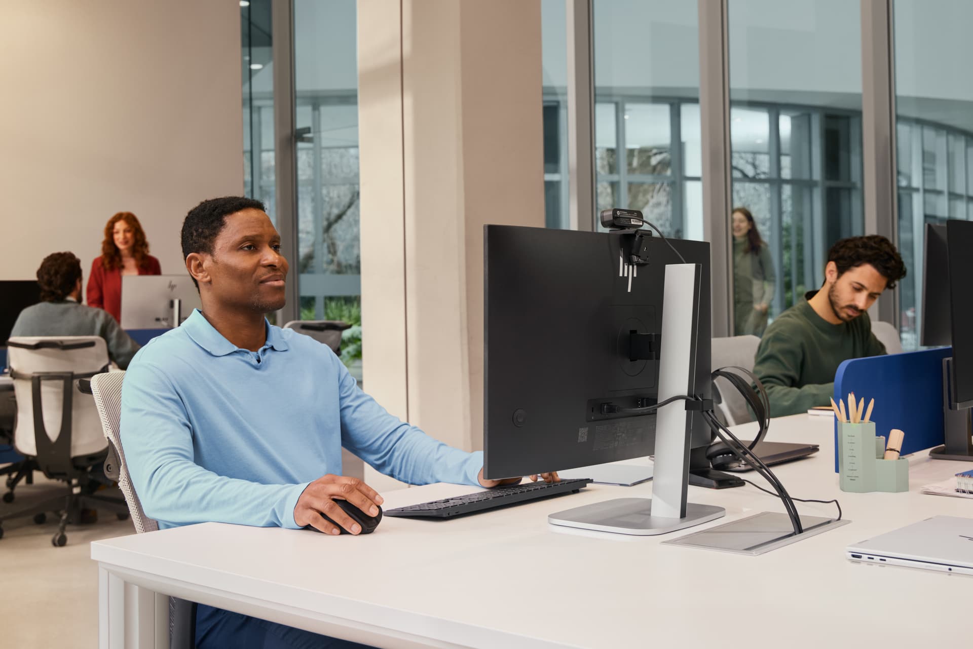 HP Rato ergonómico com inclinação 725M, miniatura 5