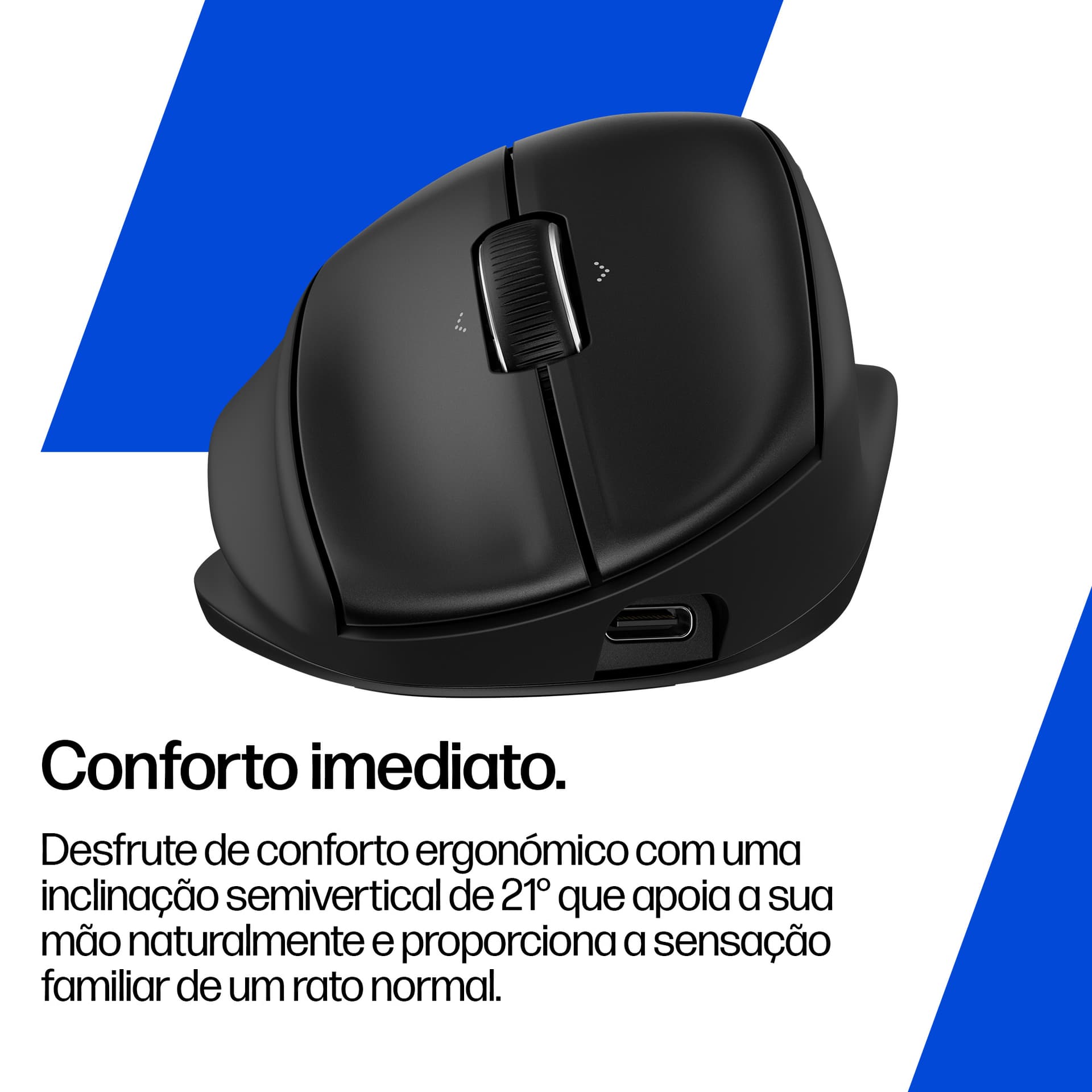 HP Rato ergonómico com inclinação 725M, miniatura 6