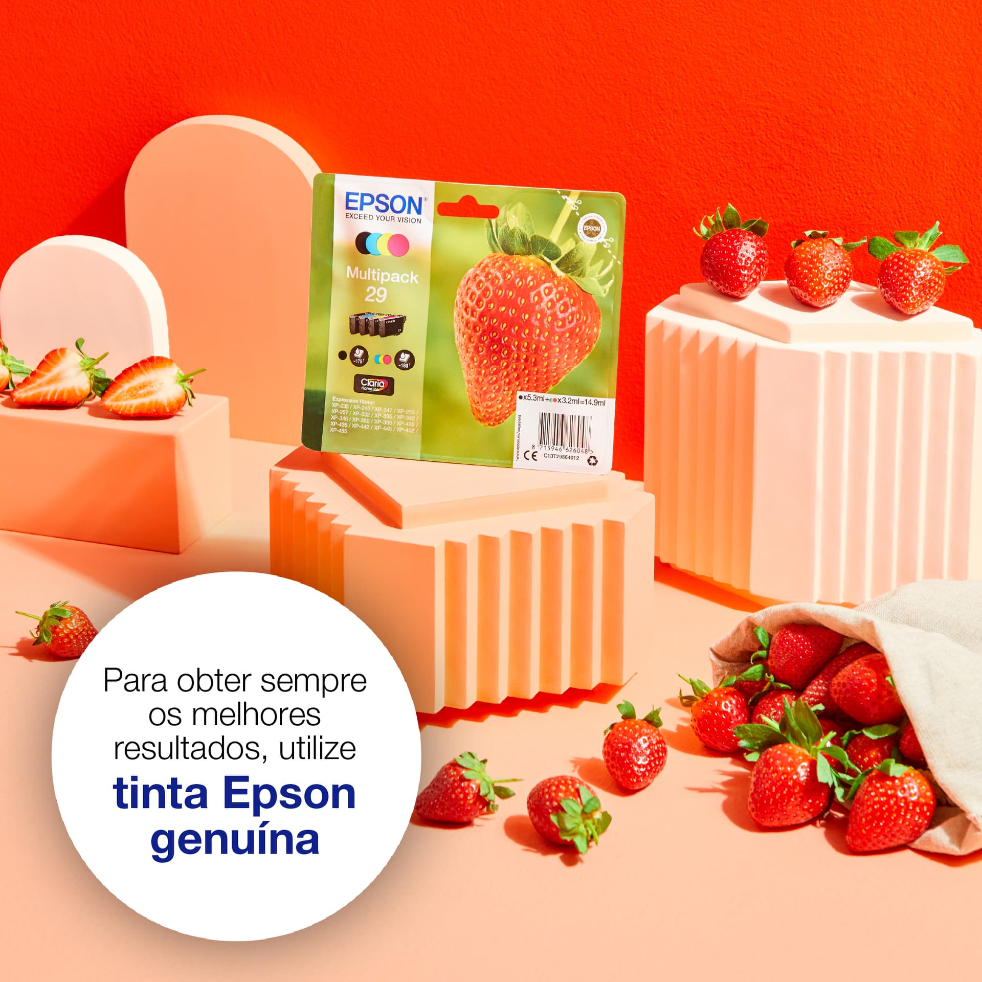 Epson Strawberry Multipack 4-colours 29 Claria Home Ink, miniatura 2