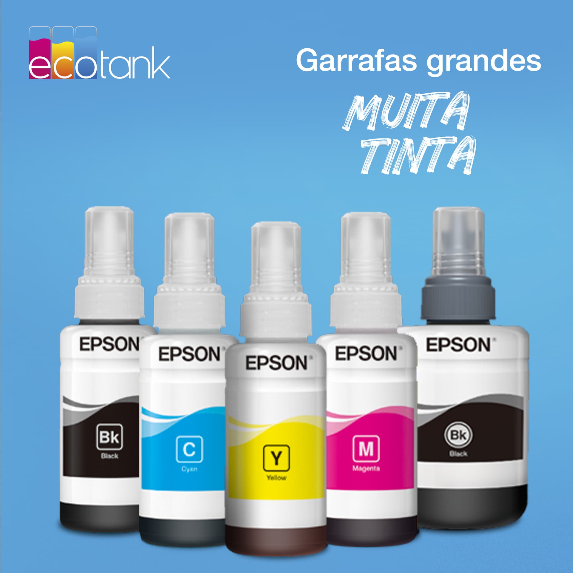 Epson Garrafa de tinta Ciano EcoTank 664, miniatura 4