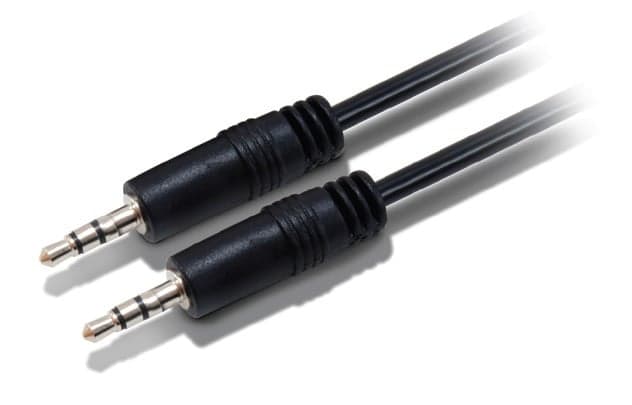 EQUIP CABO AUDIO STEREO JACK 3.5 M/M C/ 2.5M, miniatura 1