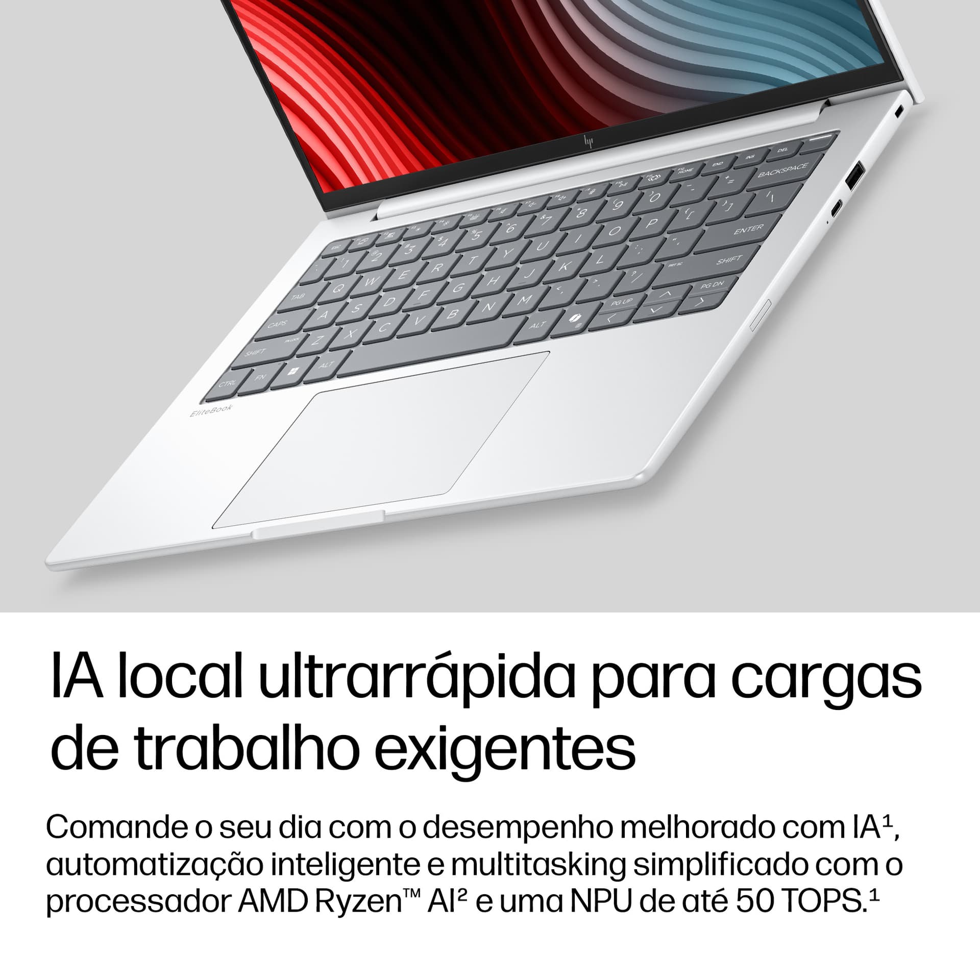 HP Elitebook 8 G2a 14 AI AMD Ryzen AI 7 450 14inch WUXGA AGLEDUWVA 32GB DDR5 1TB SSD WEBCAM UMA FPS W11P 1Y, miniatura 6