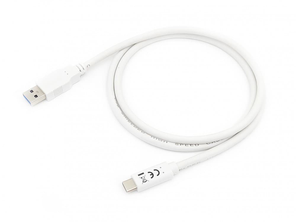 EQUIP CABO USB 3.2 GEN 1 C TO A CABLE M/M 5G TRANSFER 3ª 2.0MT WHITE, miniatura 2