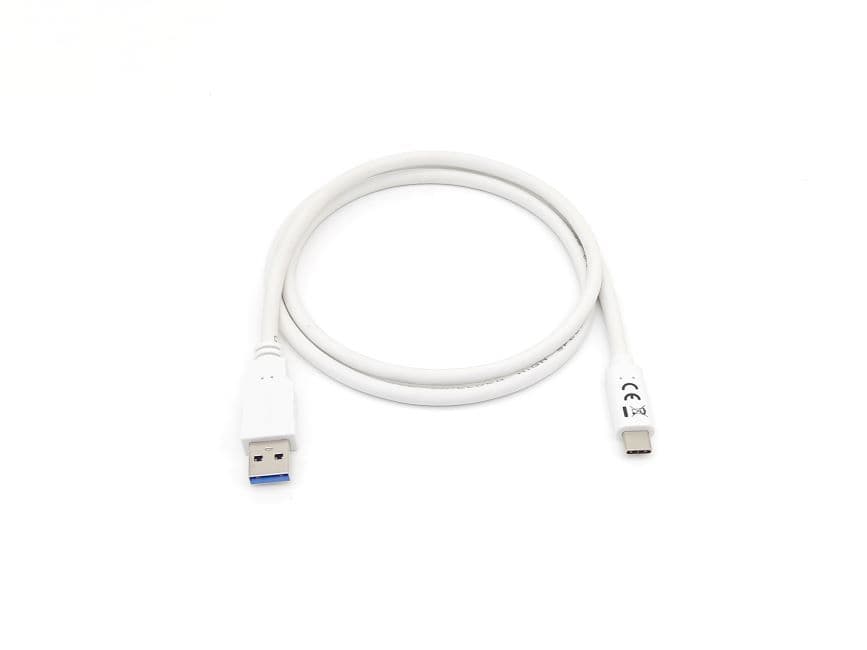 EQUIP CABO USB 3.2 GEN 1 C TO A CABLE M/M 5G TRANSFER 3ª 2.0MT WHITE, miniatura 5