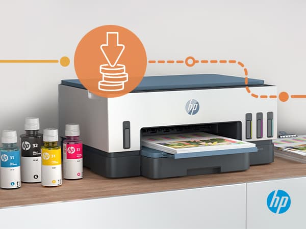 HP Smart Tank 7005 Sem fios All-in-One Cor Impressora, Impressão frente e verso; Copiadora, scanner, miniatura 16
