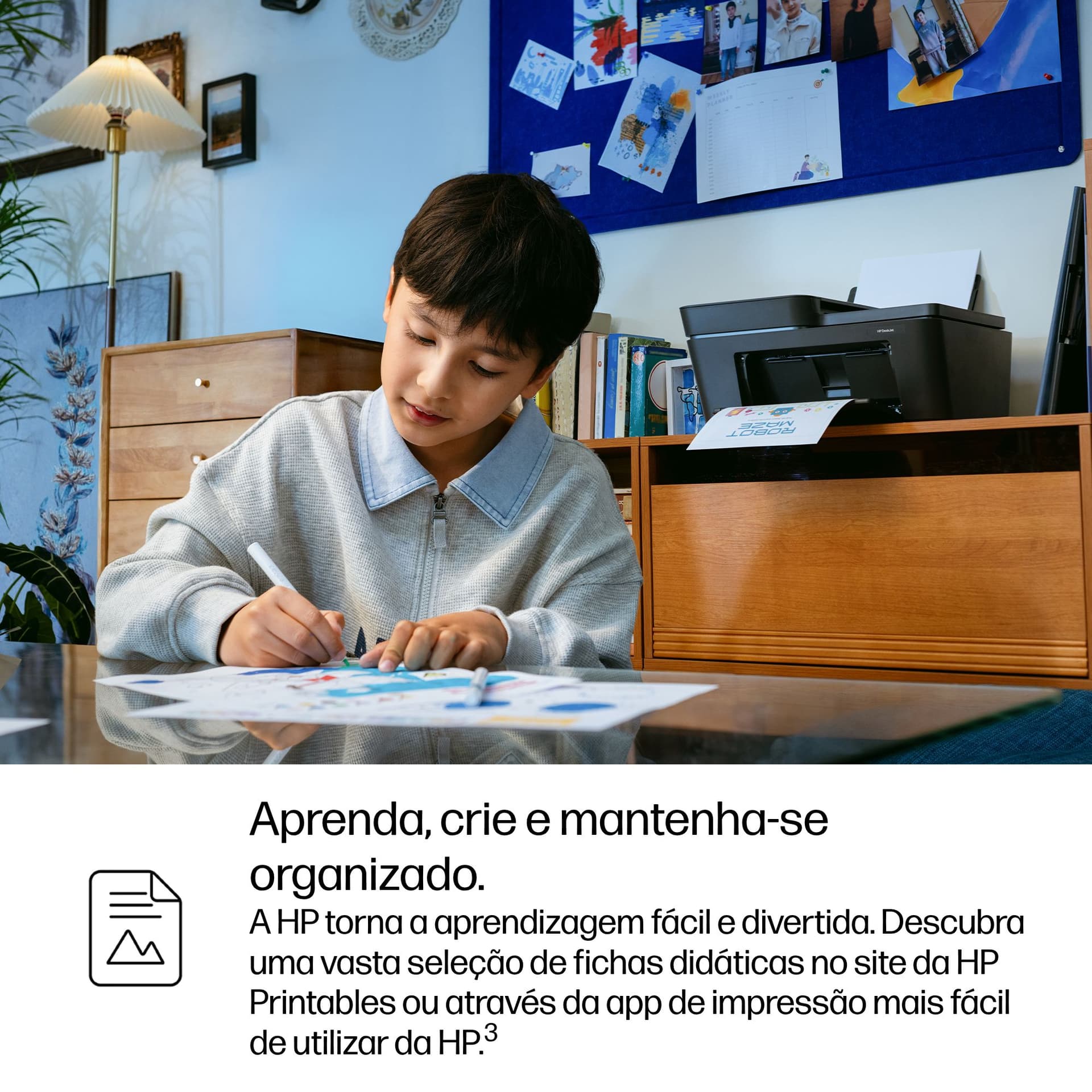 HP DeskJet 4330 Sem fios All-in-One Cor Impressora, Instant Ink., miniatura 11