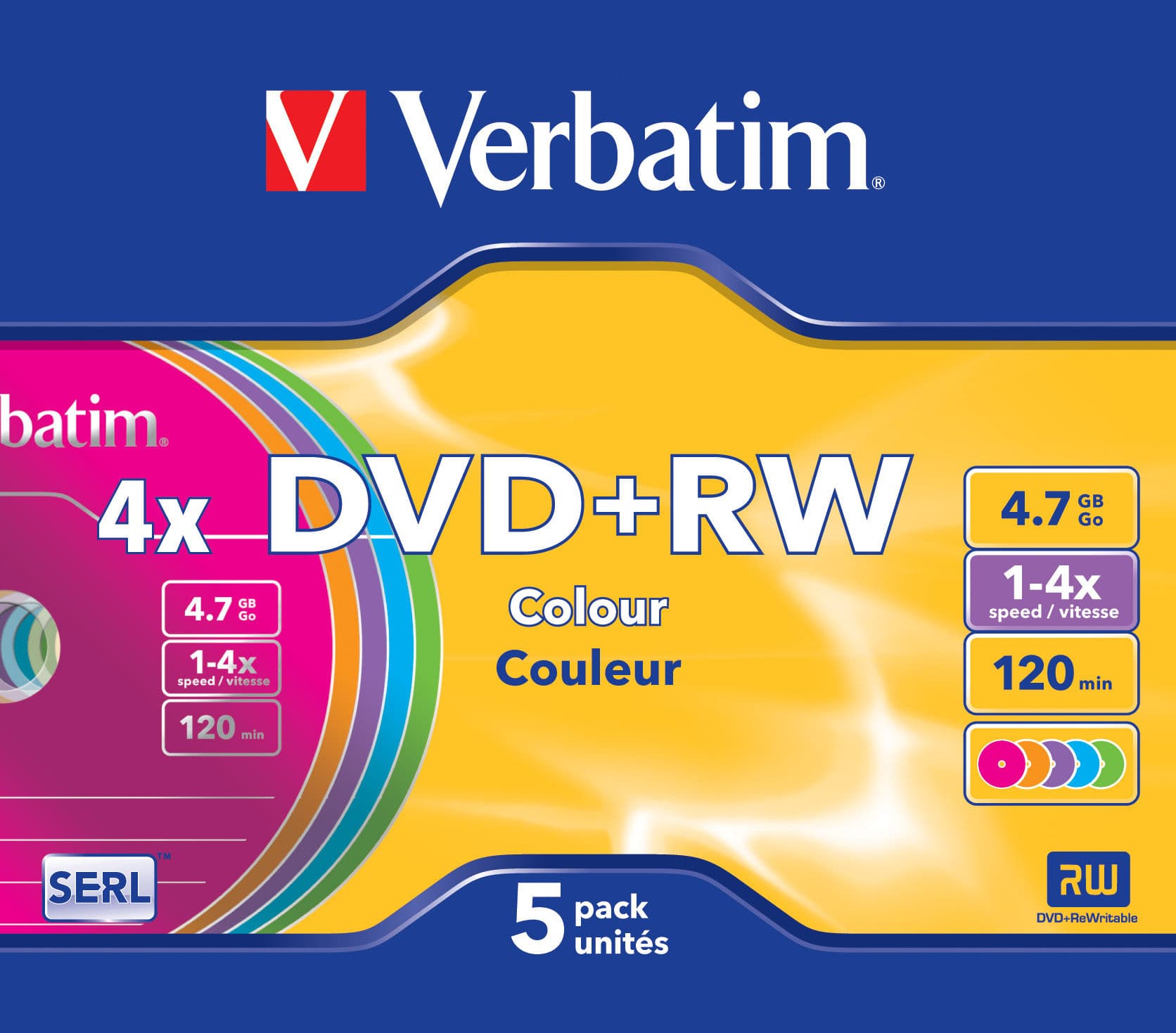 Verbatim DVD+RW Colours, miniatura 2