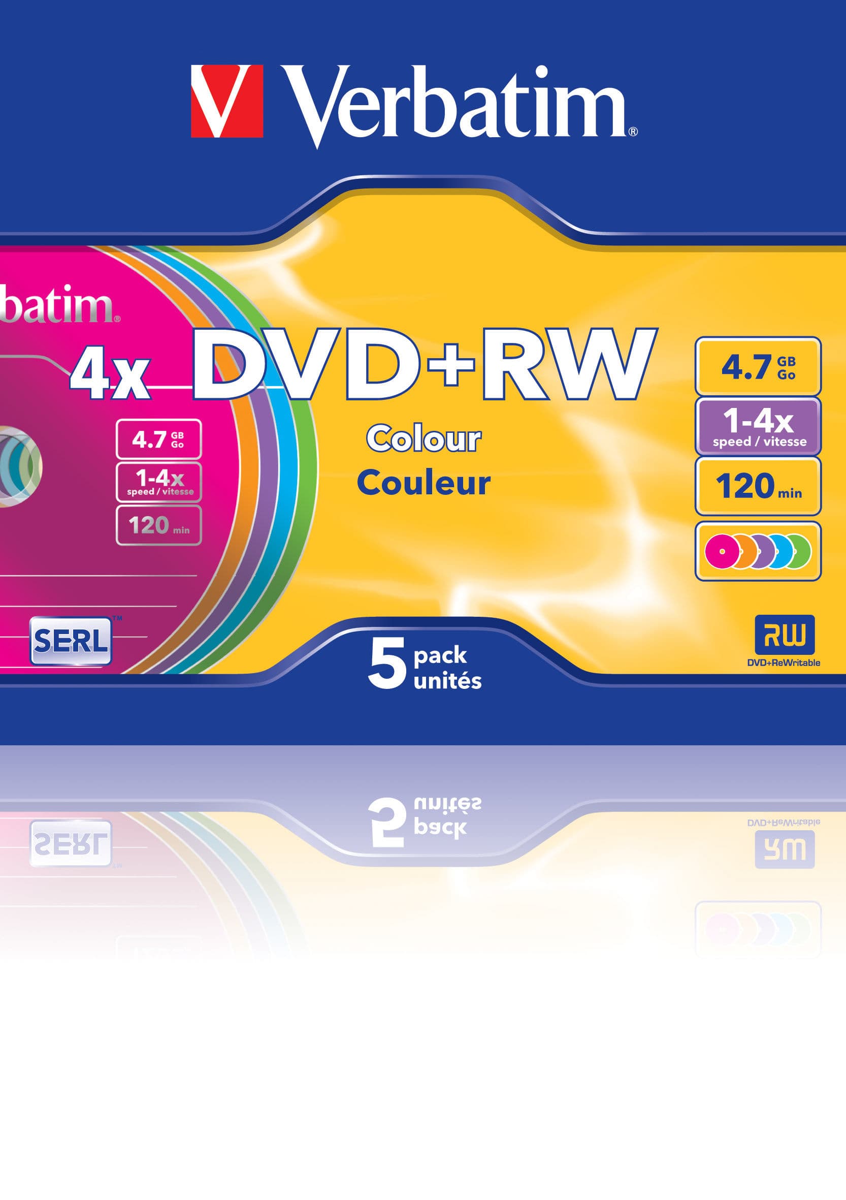 Verbatim DVD+RW Colours, miniatura 3