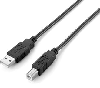 EQUIP CABO IMPRESSORA USB 2.0 A/B M/M PRETO 1.80MT, miniatura 2