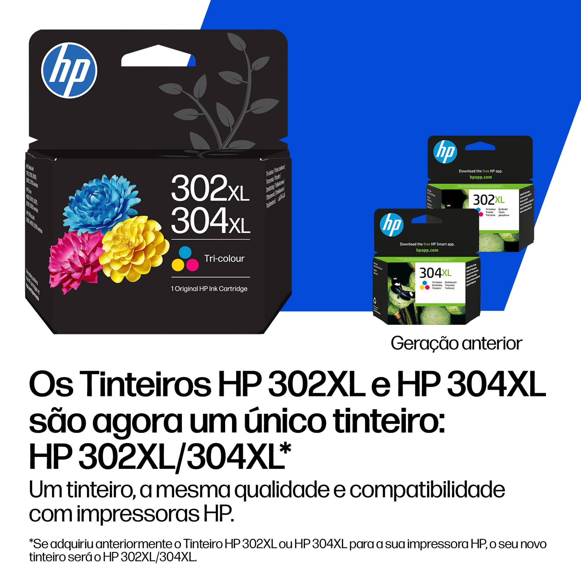 HP Tinteiro 302XL/304XL Preto Original, miniatura 4