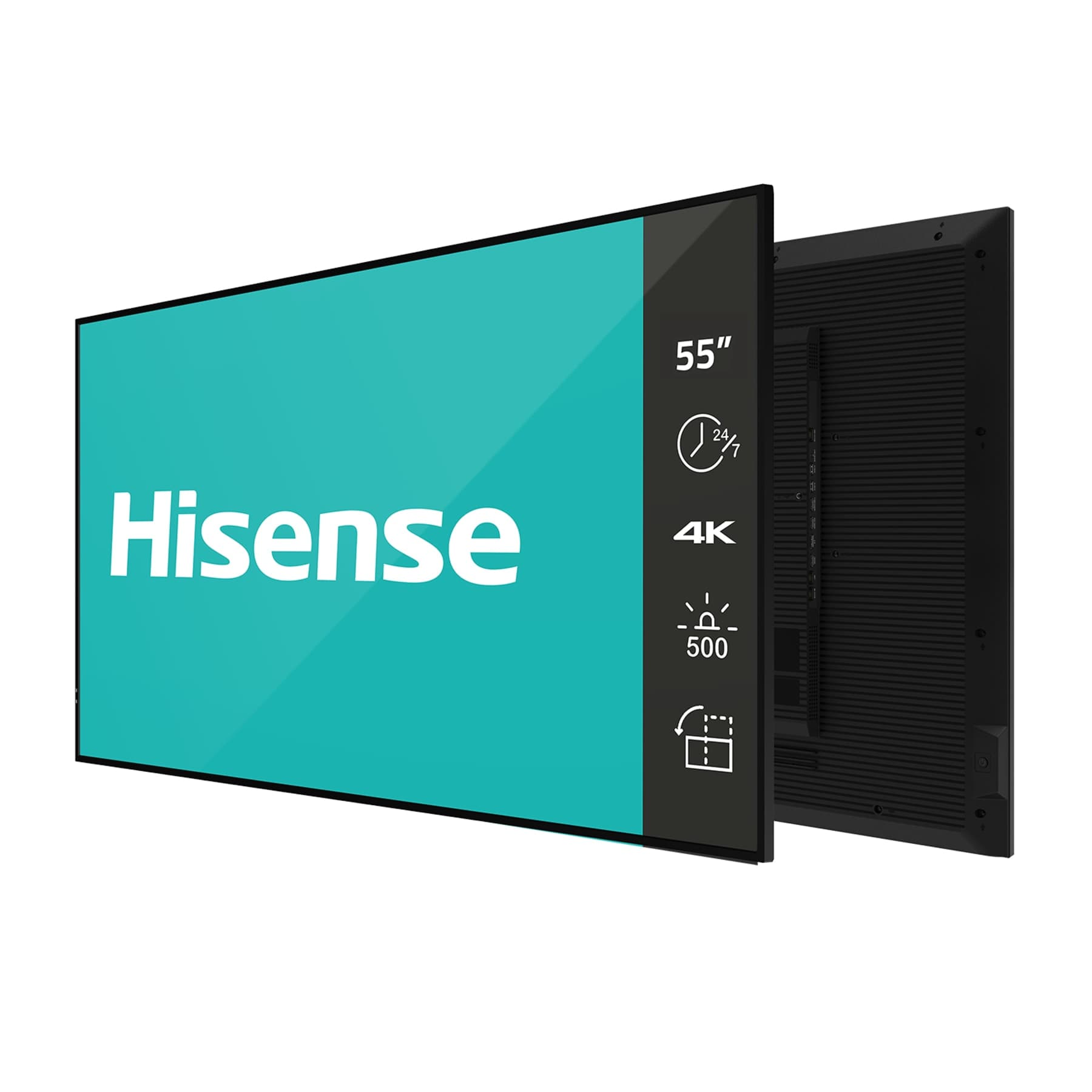 Hisense 55” 4K UHD IPS Digital Signage Display - 24/7 Operation, miniatura 2
