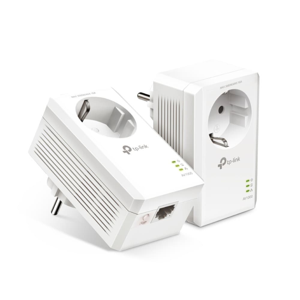 TP-LINK POWERLINE AV1000 PLC KIT WITH AC PASSTHROUGH, miniatura 5