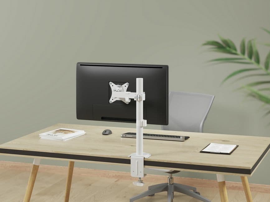 Equip Suporte de montagem de secretária para monitor articulado de 17“-32”, branco, miniatura 8