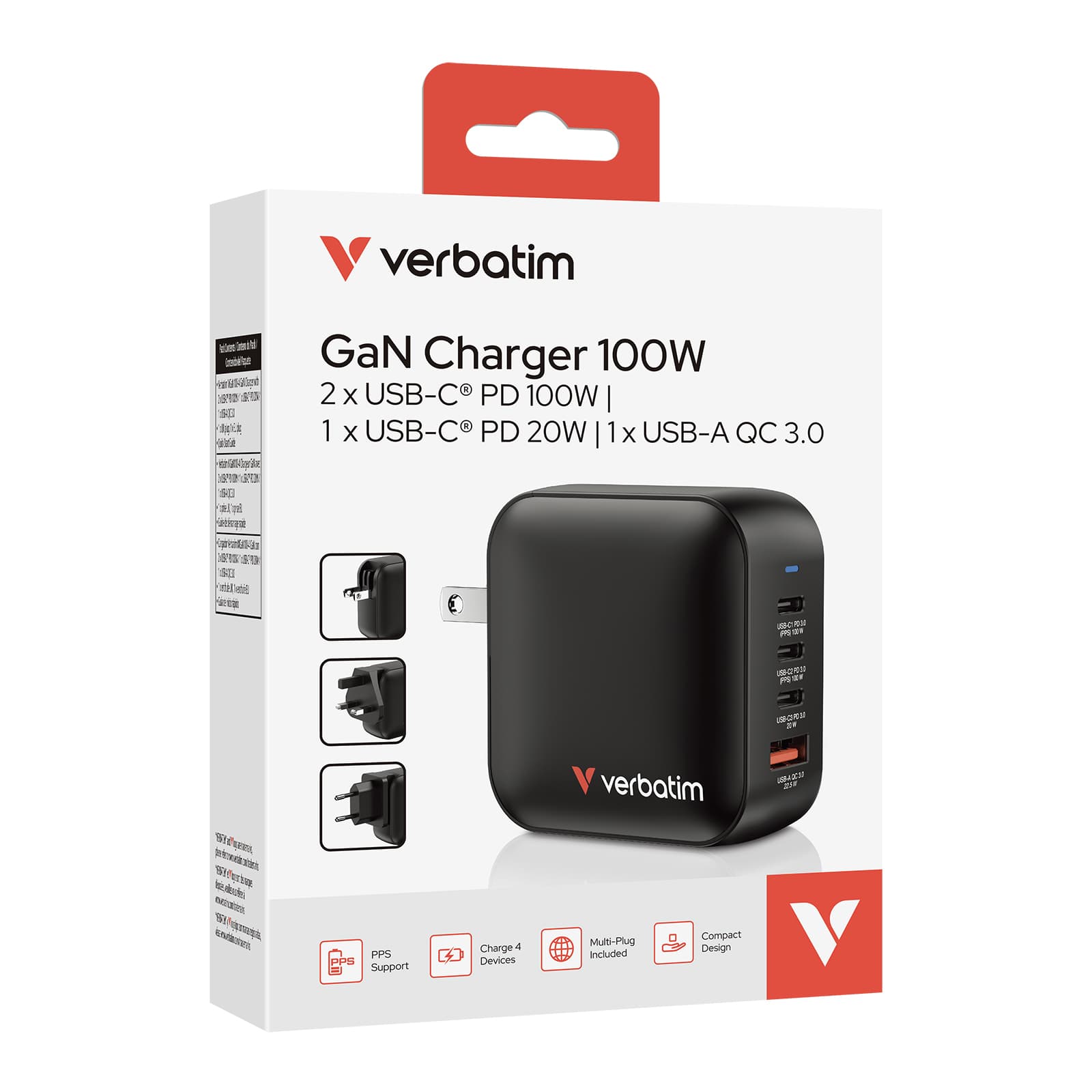 Verbatim Mini GaN Charger 100W, miniatura 8