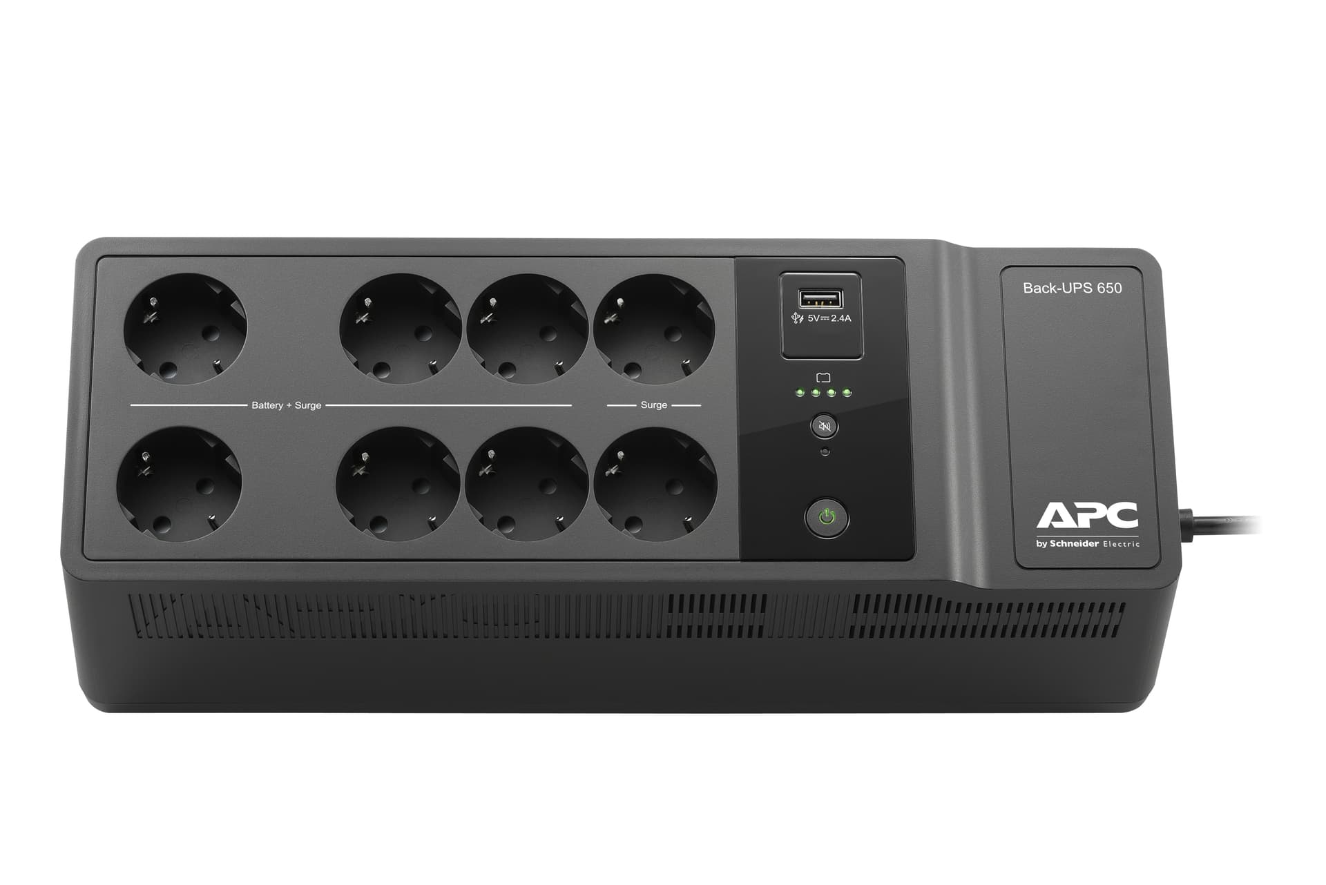 APC Back-UPS 650VA 230V 1 USB charging port - (Offline-) USV, miniatura 2