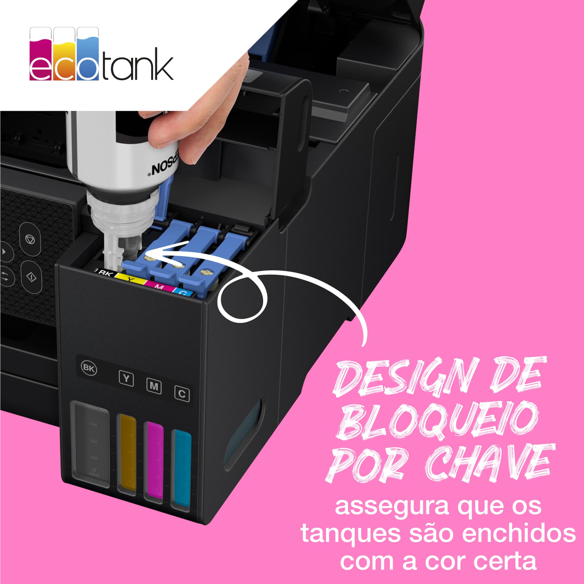 Epson 102 EcoTank Yellow ink bottle, miniatura 4