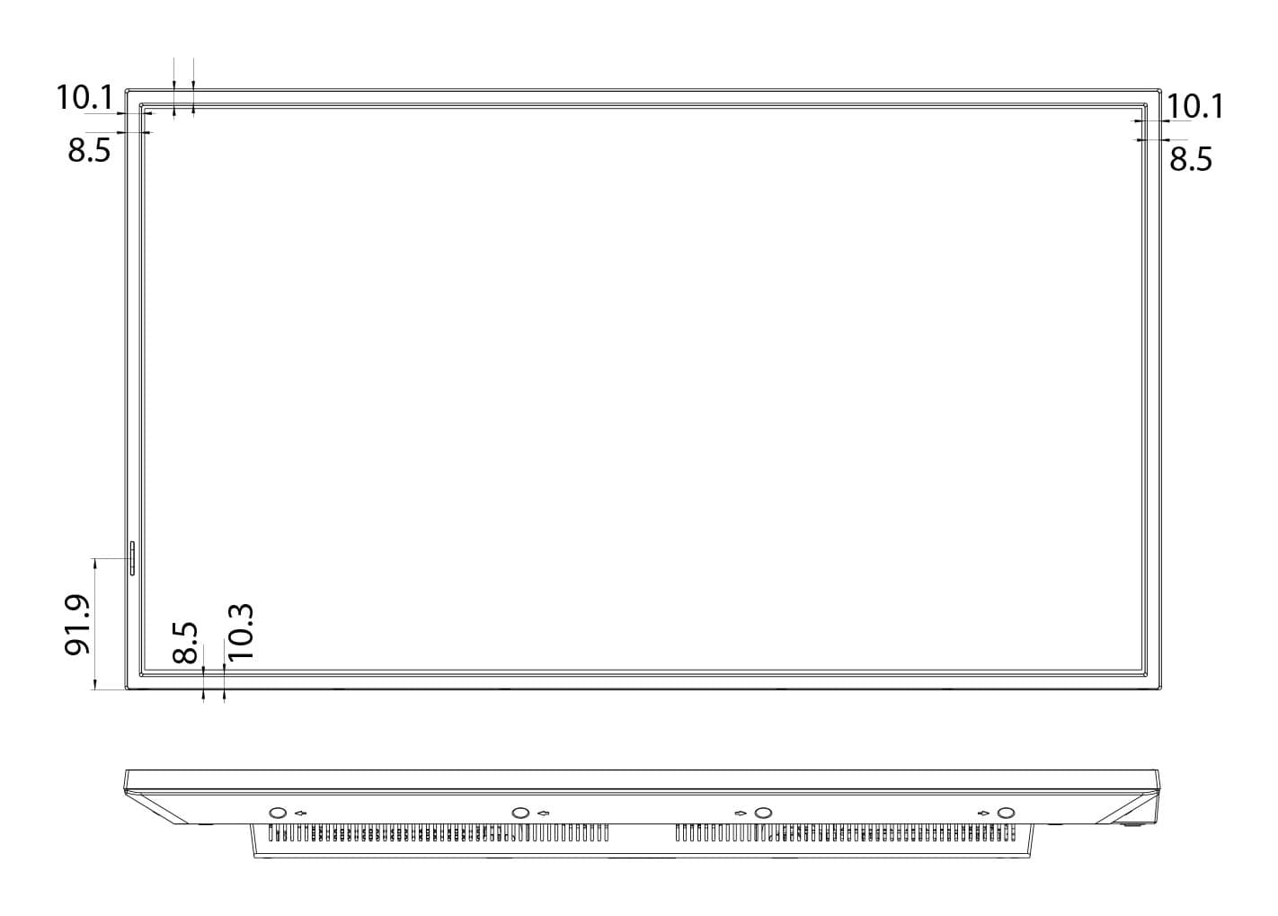 Hisense 32” Full HD IPS Digital Signage Display - 24/7 Operation, miniatura 6