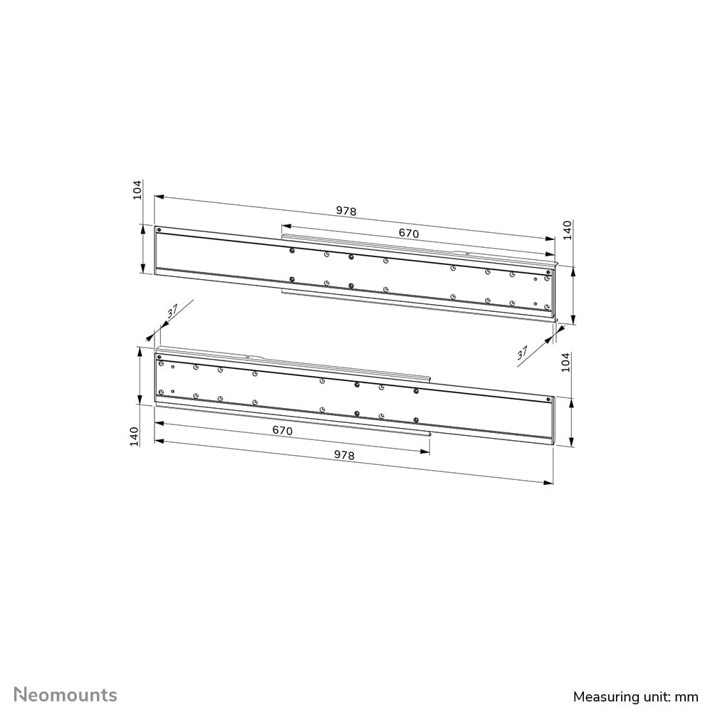Neomounts ADM-875BL2, miniatura 16